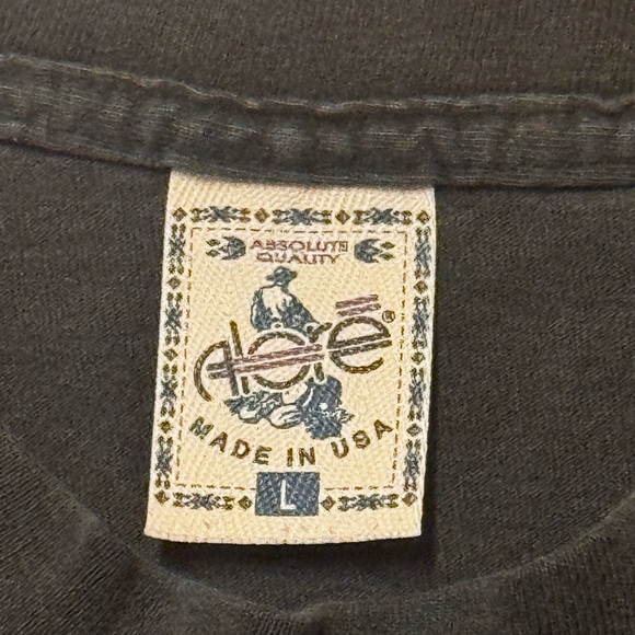 Vintage 90s Freedom Eagle T-Shirt - Alore Made in the USA - Sz Large - Picture 4 of 5